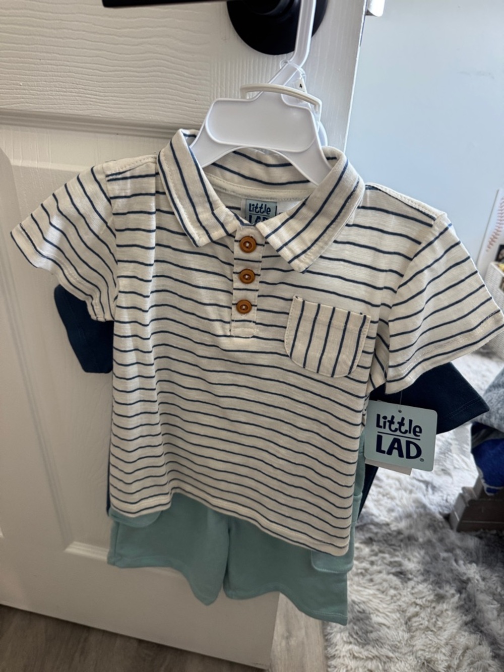 3 piece size 4T boys summer set